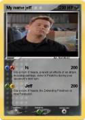 My name jeff
