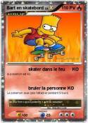 Bart en skatebo