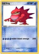 red frog