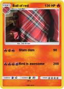 Ball of red