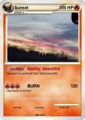 Sunset