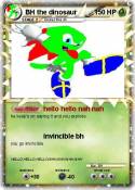 BH the dinosaur