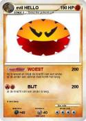 evil HELLO
