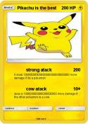 Pikachu is the
