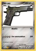 Fake gun