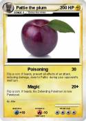 Pattie the plum