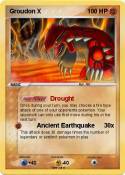 Groudon X
