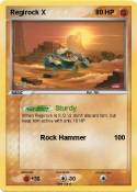 Regirock X