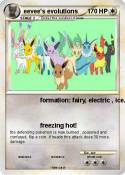 eevee's evoluti