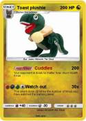 Toast plushie