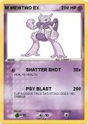 M MEWTWO EX