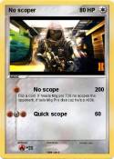 No scoper