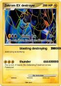 Zekrom EX destr