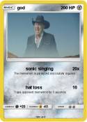 god
