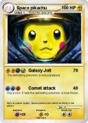 Space pikachu