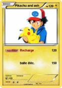 Pikachu and ash