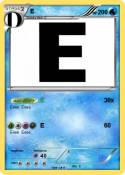 E