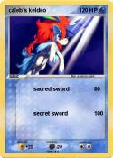 caleb's keldeo