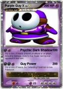 Purple Guy X