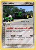 géant tracteur