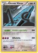 Unown Vmax