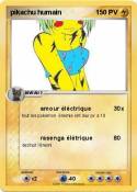 pikachu humain