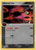 withered foxy