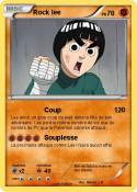Rock lee