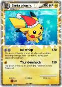 Santa pikachu