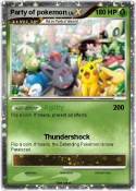 Party of pokemo