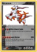 fire arceus