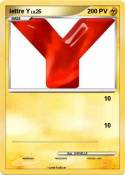lettre Y