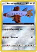 Bird-plane bird