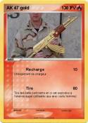 AK 47 gold
