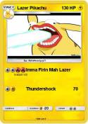 Lazer Pikachu