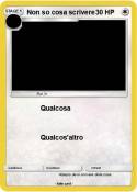 Non so cosa