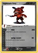 nightmare foxy