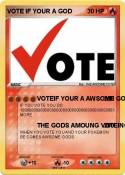 VOTE IF YOUR A