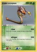 snake scorpion