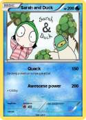 Sarah and Duck