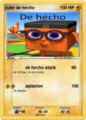 cube de hecho