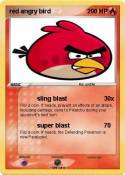 red angry bird