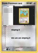 Dumb Pokémon