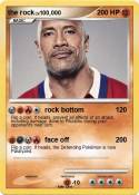 the rock