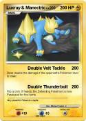 Luxray & Manect