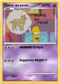 Homer qui pense