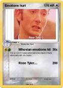 Emotions hurt