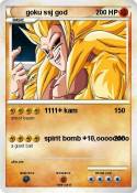 goku ssj god