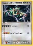 rayquaza d lv x