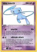 shiny mew EX